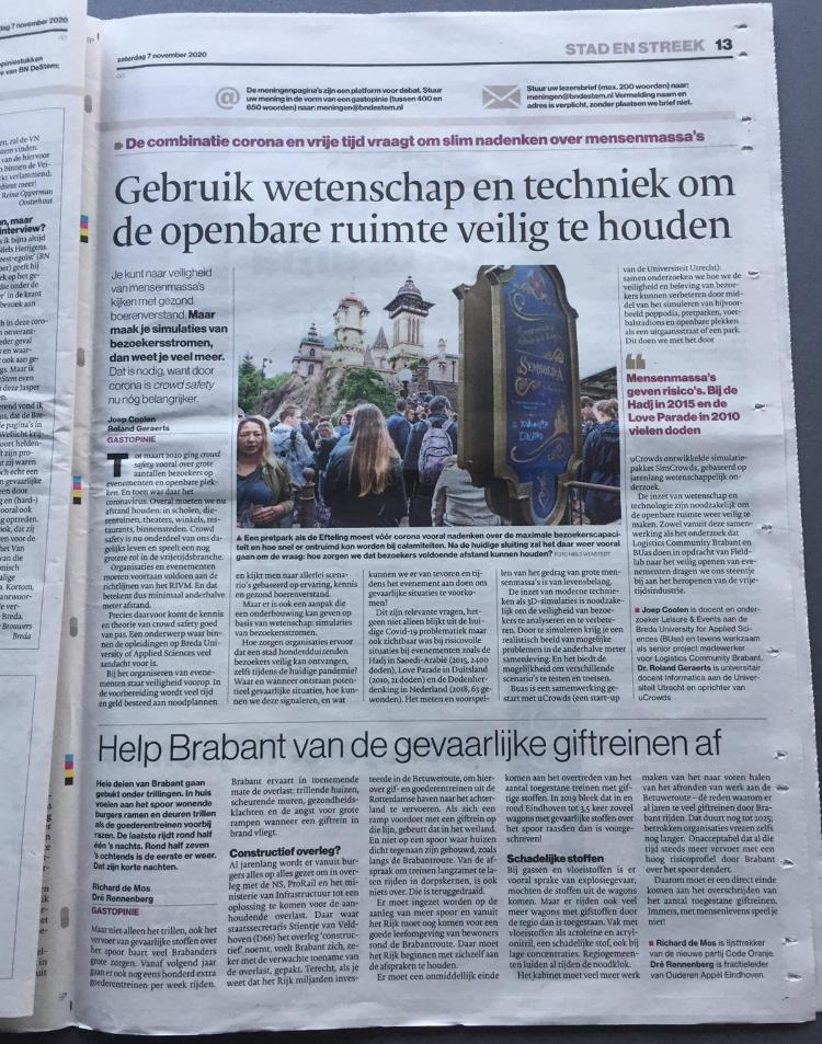 Featured in Dagblad BN DeStem image