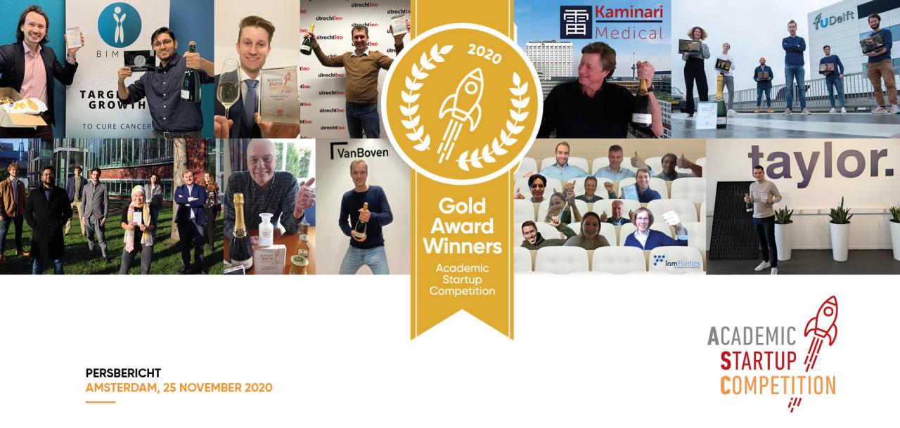 Academic Startup gold award! image