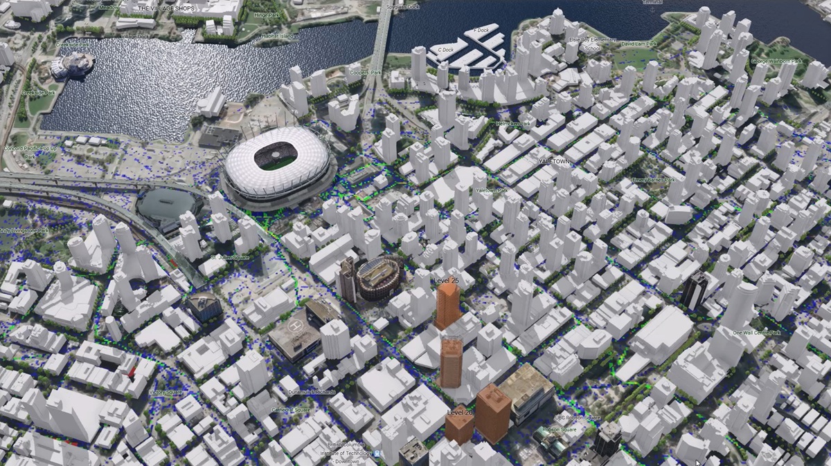 When GIS meets pedestrian simulation image